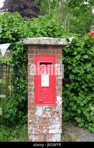 Casella postale in turnworth, Dorset Foto Stock