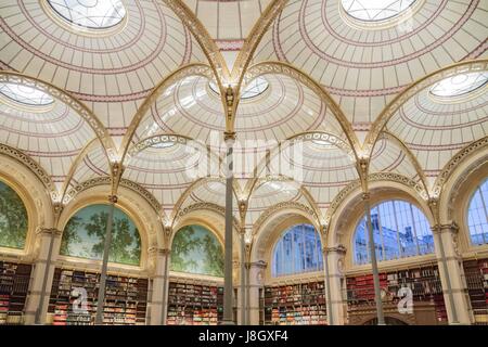 Le site Richelieu-Louvois est le berceau historique de la Bibliothèque nationale de France. Situé au coeur de la capitale, il se composait au XVIIe siè Foto Stock