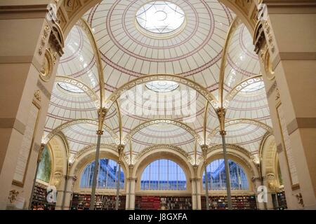 Le site Richelieu-Louvois est le berceau historique de la Bibliothèque nationale de France. Situé au coeur de la capitale, il se composait au XVIIe siè Foto Stock