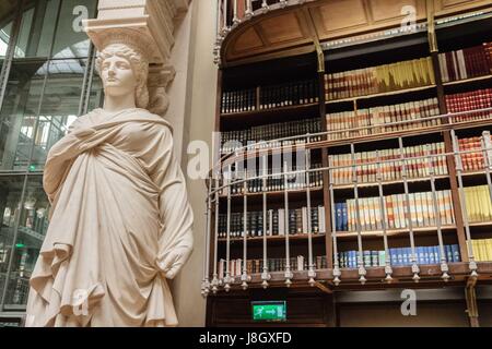 Le site Richelieu-Louvois est le berceau historique de la Bibliothèque nationale de France. Situé au coeur de la capitale, il se composait au XVIIe siè Foto Stock