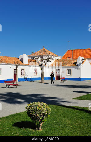 Porto Covo. Sudoeste Alentejano e Costa Vicentina Natura Park, Portogallo Foto Stock