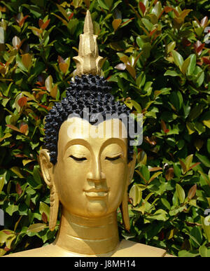 La sfarzosa Wat Mai Suwannaphumaham a Luang Prabang, Laos Foto Stock