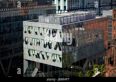 Il numero uno di Avenue landmark ufficio moderno sviluppo in Spinningfileds , Gtr Manchester, UK. Foto Stock