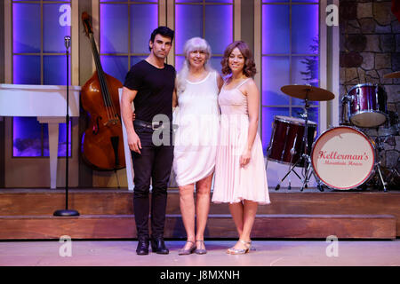 L'attrice Eleanor Bergstein durante la visita di un musical dirty dancing in Madrid 29/05/2017 Foto Stock