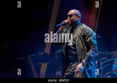 Southampton, Regno Unito/. 28 Maggio, 2017. Sean Paul rivestimento padiglione il palco principale al popolo comune Festival SouthamptonHairforce 5 Riproduzione del Brook Southampton UK 28-05-17 Credito: James Houlbrook/Alamy Live News Foto Stock