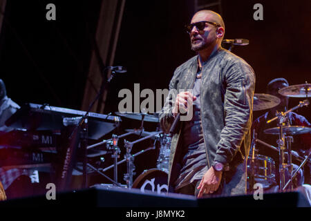 Southampton, Regno Unito/. 28 Maggio, 2017. Sean Paul rivestimento padiglione il palco principale al popolo comune Festival SouthamptonHairforce 5 Riproduzione del Brook Southampton UK 28-05-17 Credito: James Houlbrook/Alamy Live News Foto Stock