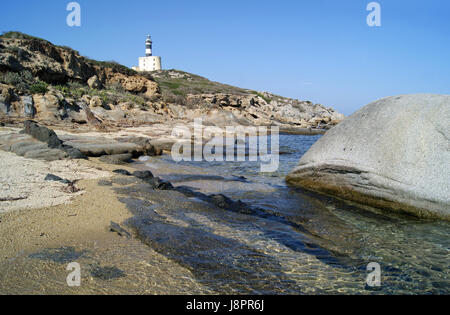 Faro sul cavoli - Riserva naturale Foto Stock