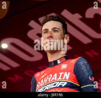 Milano, Italia Il 28 maggio 2017. La fase finale del centesimo Giro d'Italia. Tom Dumoulin vince il centesimo Giro d'Italia Foto Stock