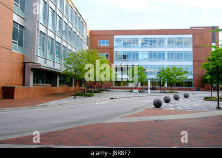 SAS Hall, sede del Dipartimento di Matematica e Dipartimento di Statistica, North Carolina State University di Raleigh,USA Foto Stock