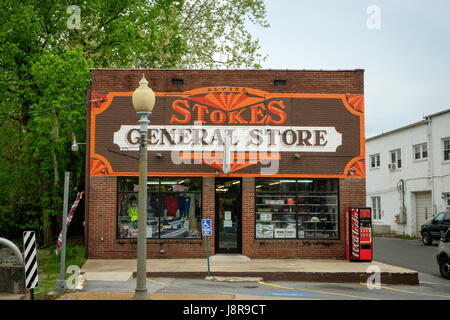 Alvin Stokes archivio generale, 533 East Main Street, Royal anteriore, Virginia Foto Stock