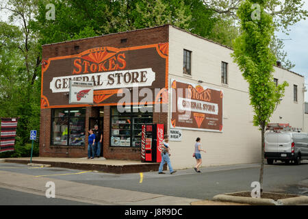 Alvin Stokes archivio generale, 533 East Main Street, Royal anteriore, Virginia Foto Stock