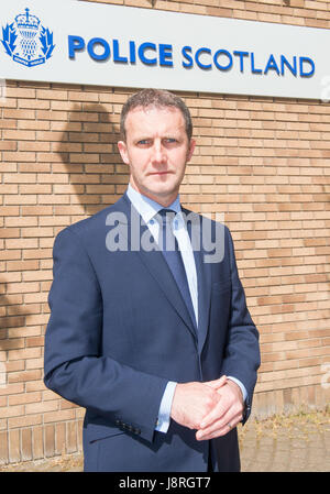 Foto: Michael Matheson Entra in vigore un nuovo codice per la pratica della polizia scozzese sui poteri di stop e di ricerca Foto Stock