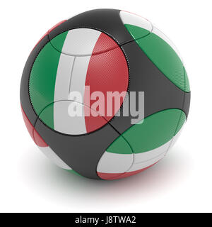 Sfera, bandiera, nazione, sport, sport, calcetto, calcio, coppa, oggetto, sport, Foto Stock