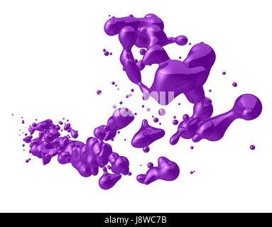 Raindrop, wave, Squirt, dash, goccia d'acqua, waterdrop, goccia, acqua, goccia a goccia, gocce, Foto Stock