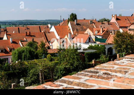 Mikulov in Moravia del Sud, Repubblica Ceca Foto Stock