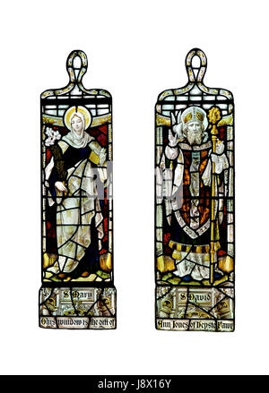 Vetro, calice, tumbler, religiosi, chiesa, dio, cappella, saint, macchia, windows Foto Stock