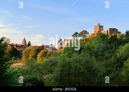 Francia, Saone et Loire, Martailly les Brancion, Brancion Foto Stock