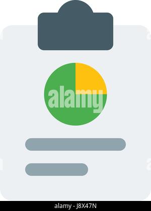 Relazione finanziaria Illustrazione Vettoriale