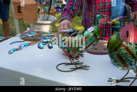 Festival di Primavera in una bella garden. Foto Stock