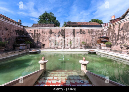 Taman Sari, acqua Palace, Yogyakarta, Java, Indonesia, Asia Foto Stock