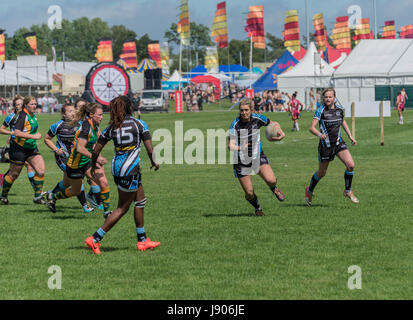 Bournemouth, Regno Unito. Il 28 maggio 2017. Sport annuali e festival di musica di attirare il rugby, netball, hockey e Dodge Ball squadre provenienti da tutto il paese. Foto Stock