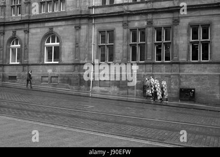 Clermont Ferrand rugby fan, Edimburgo Foto Stock