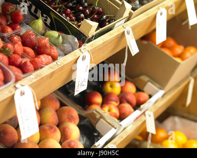 Frutta e ortaggi Foto Stock