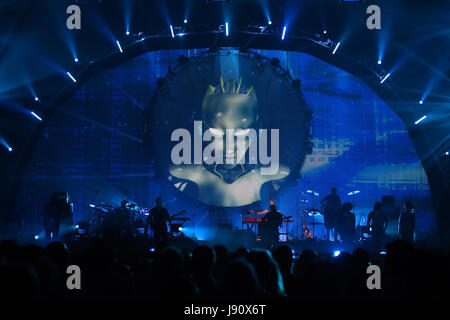 Beach, FL, Stati Uniti d'America. Il 30 maggio 2017. Brit Floyd esegue al Fillmore il 30 maggio 2017 a Miami Beach, in Florida. Credito: Mpi04/media/punzone Alamy Live News Foto Stock