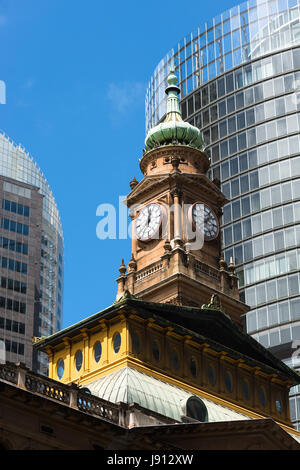 Torre dei terreni Costruzione reparto CBD Sydney Australia. Foto Stock