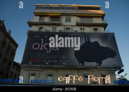 CANNES,Francia - Maggio.20: negozio di lusso costoso visualizza le scarpe della croisette il 19 maggio 2017 a Cannes, Francia. Il festival del cinema celebrat Foto Stock