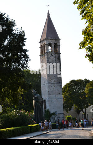 Dito, scultura, muro, barba, Croazia, pareti, split, gesto, torre, dito, Foto Stock