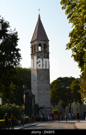 Dito, scultura, muro, barba, Croazia, pareti, split, gesto, torre, dito, Foto Stock