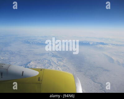 Al di sopra delle nuvole Foto Stock