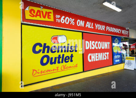 Sconto farmacia, Nuovo Galles del Sud, NSW, Australia Foto Stock