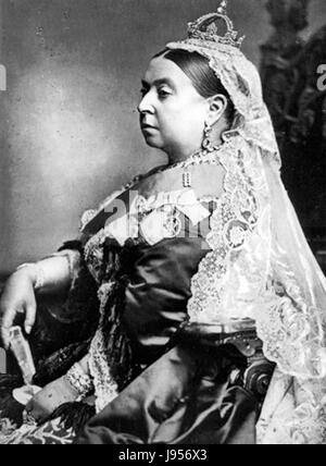 La regina Victoria 1887 Foto Stock