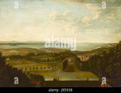 OrchardWyndham 18thC EnglishSchool PetworthHouse NT Foto Stock