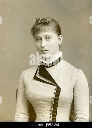 La Principessa Elisabetta di Hesse 1880 Foto Stock