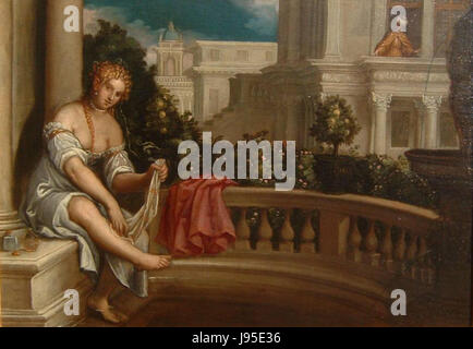 Paolofiammingo Betsabea al bagno Foto Stock