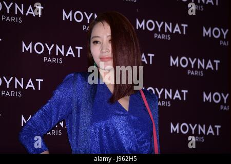 Hye su Kim frequentare Moynat promozione Conferenza di Seoul, Corea del 05 giugno, 2017.(Cina e Corea diritti) Foto Stock