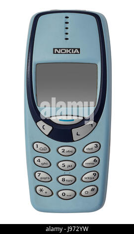 Blue Nokia 6210 telefono originale Foto Stock