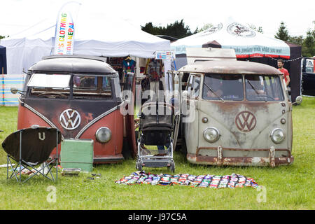 Volkswagen Look di ratto Camper Foto Stock