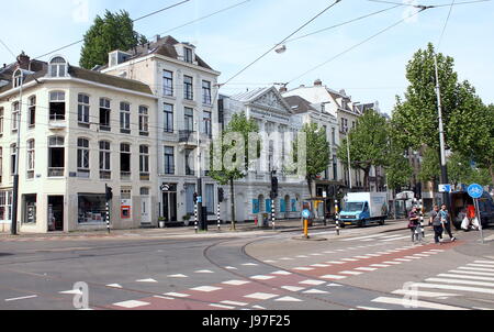 De Hollandsche Schouwburg a Amsterdam, Paesi Bassi a Plantage Middenlaan. In WW II una deportazione centro. Ora parte del Museo della Storia Ebraica. Foto Stock