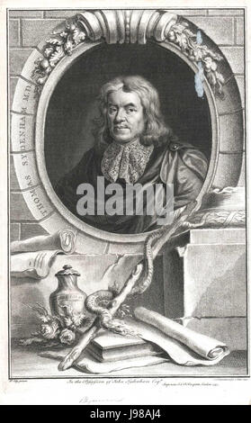 Thomas Sydenham (1624 1689) Foto Stock