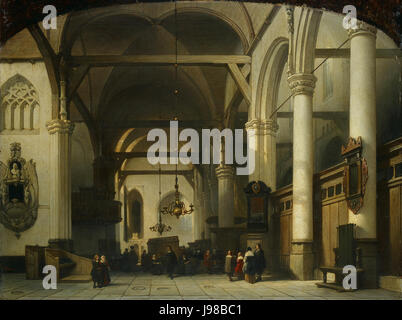 SA 370 Oude Kerk Interieur van de Oude Kerk Foto Stock