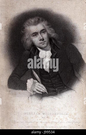 William Wilberforce 1788 Foto Stock