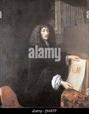 Portrait de Jean Nocret Foto Stock