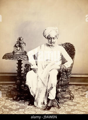 Thakur Sahib di Gondal Sagramji Foto Stock