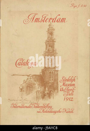 Stedelijke internationale tentoonstelling van kunstwerken van levende meesters coperchio anteriore Foto Stock