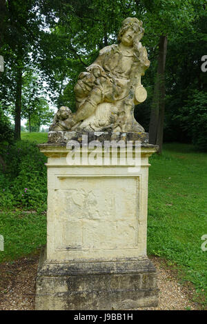 Sleeping Pastore Stowe Gardens Buckinghamshire, Inghilterra DSC07955 Foto Stock