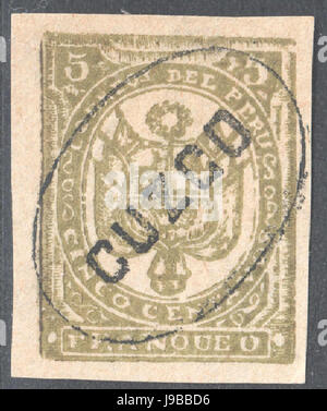 Il Perù Cuzco 1883 SC8N12 Foto Stock